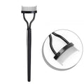 Lash Stainless Steel Eyelash Portable Eyelash Brush Comb Mascara Curl Eye Combing Tools Eyelash Curler Makeup Lash Separator
