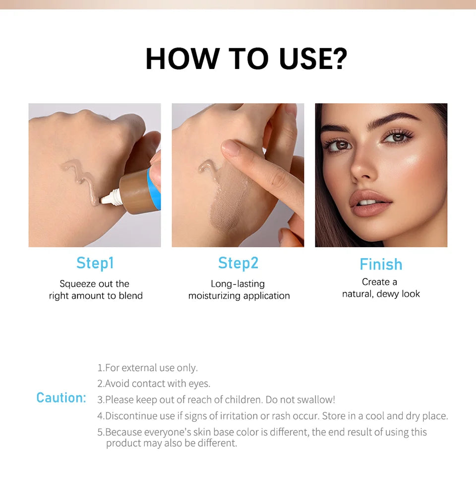 Tinted Hydrator Buildable Coverage Semi-matte Finish High Covering Power Cream Even Skin Tone Intense Moisturizing Makeup