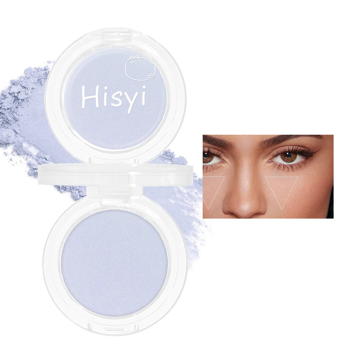 Daily single-color blush - Blush with a subtle wine-like sheen, fine glittering, natural color palette, pure makeup allure