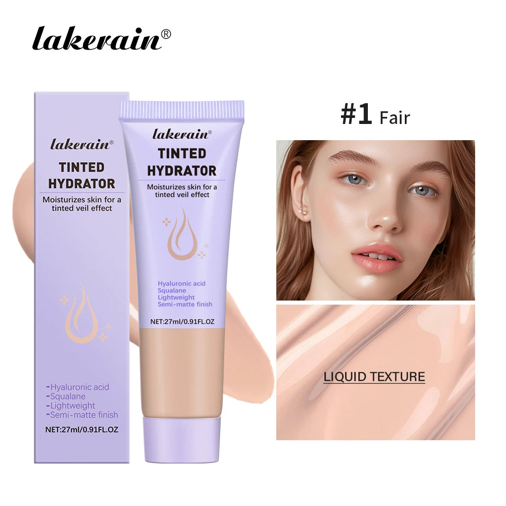 Tinted Hydrator Buildable Coverage Semi-matte Finish High Covering Power Cream Even Skin Tone Intense Moisturizing Makeup
