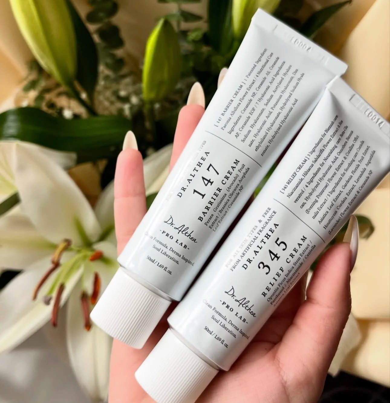 Dr.Althea New 147 Barrier Cream 345 Relief Cream Antioxidant Whitening Cream Moisturizing Intensive Repair Original Essence Mist