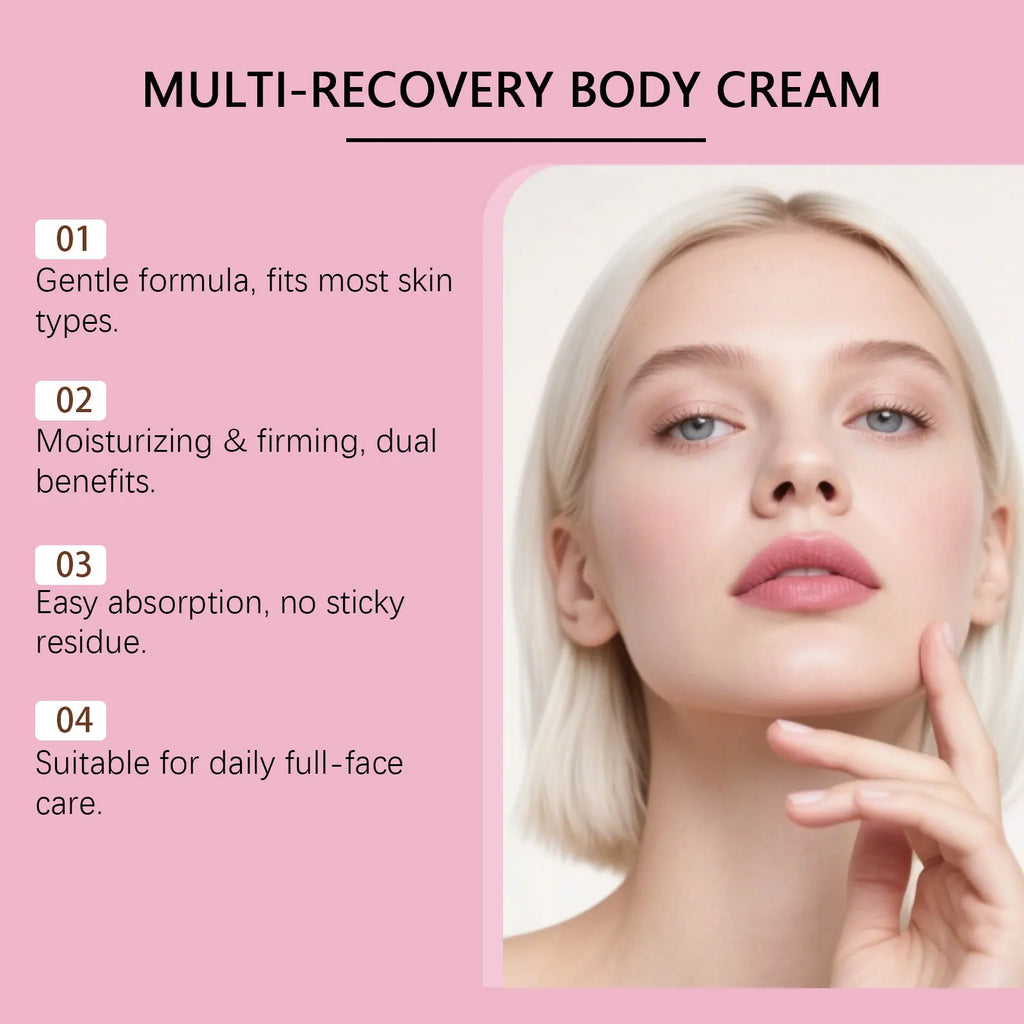 Hydrating Cream Barrier Protection Anti-Dryness Moisturizing Without Greasiness Gentle & Nourishing Repair Cream body butter