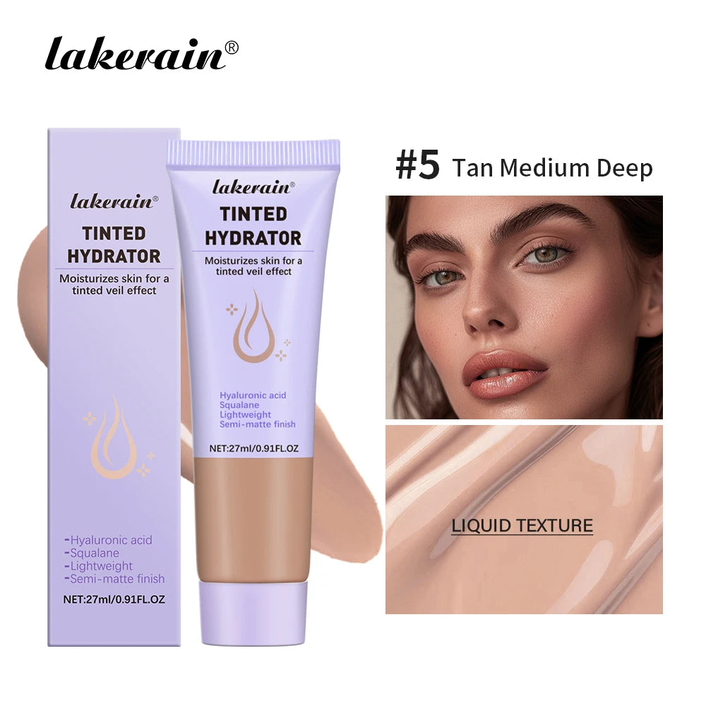 Tinted Hydrator Buildable Coverage Semi-matte Finish High Covering Power Cream Even Skin Tone Intense Moisturizing Makeup