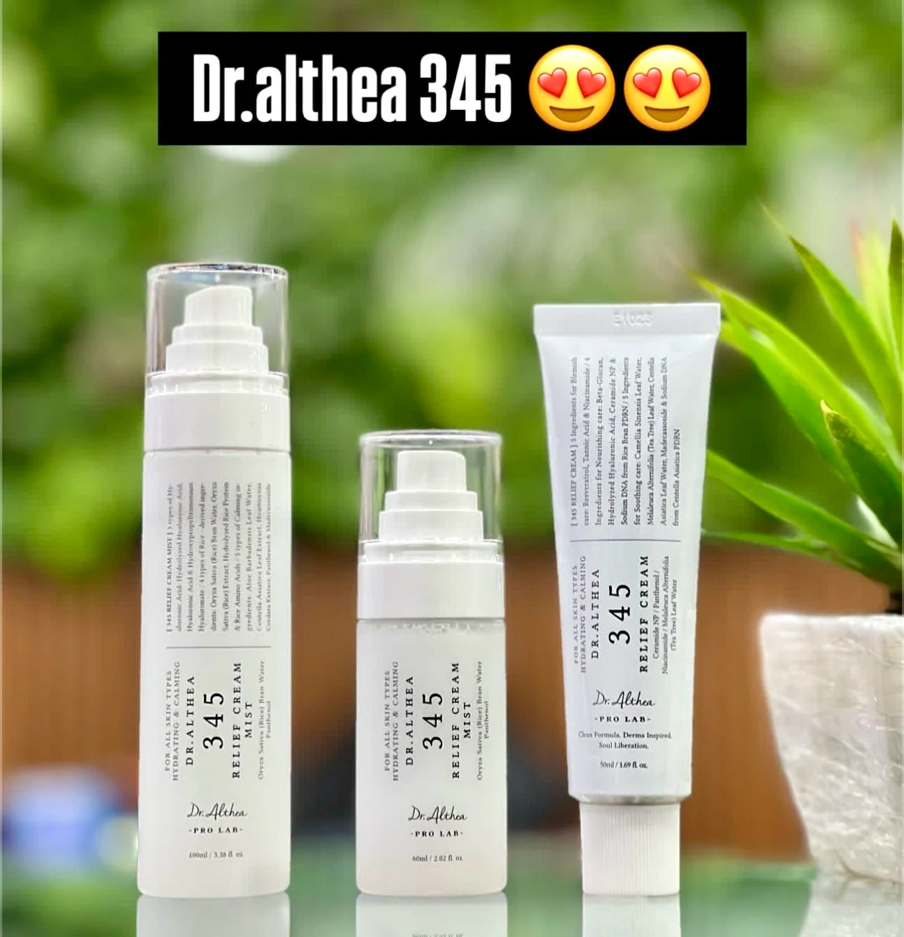 Dr.Althea New 147 Barrier Cream 345 Relief Cream Antioxidant Whitening Cream Moisturizing Intensive Repair Original Essence Mist