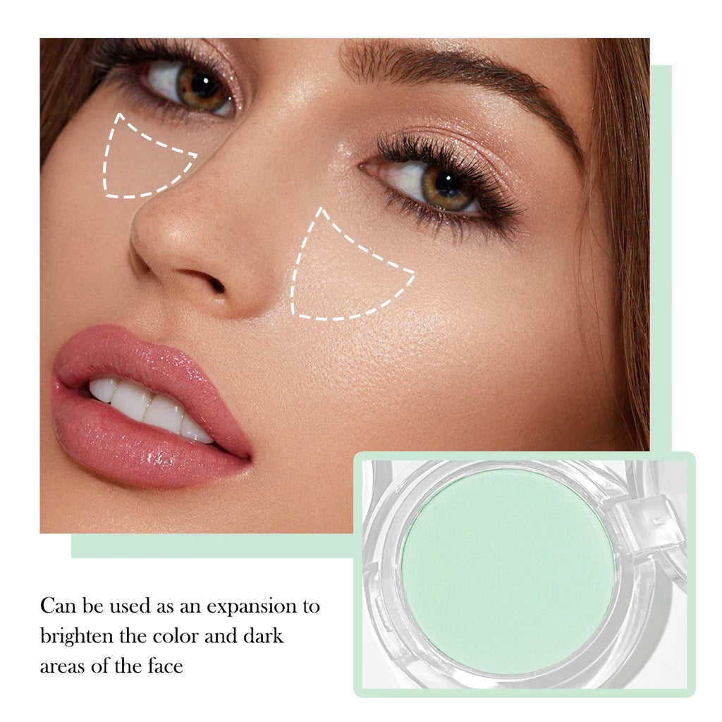 Daily single-color blush - Blush with a subtle wine-like sheen, fine glittering, natural color palette, pure makeup allure