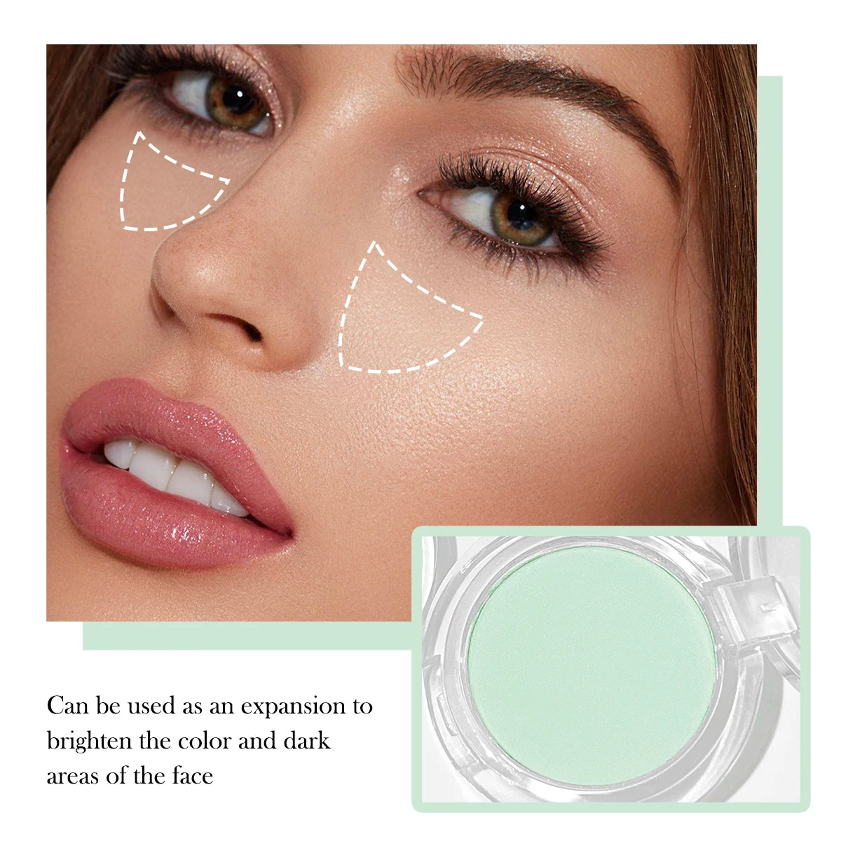 Daily single-color blush - Blush with a subtle wine-like sheen, fine glittering, natural color palette, pure makeup allure