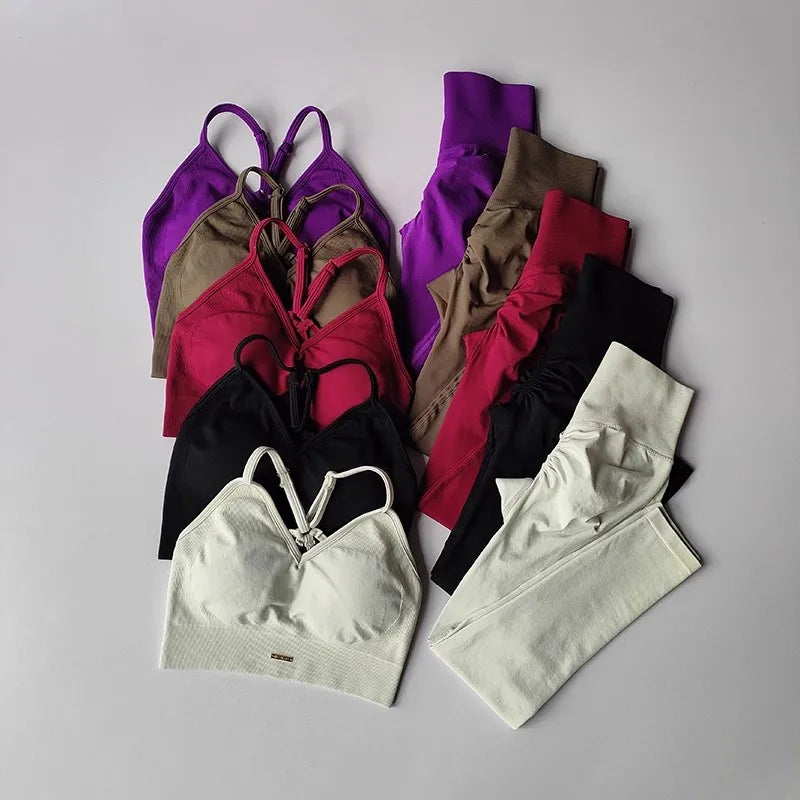 Sculpt V-Neck Fitness Set
