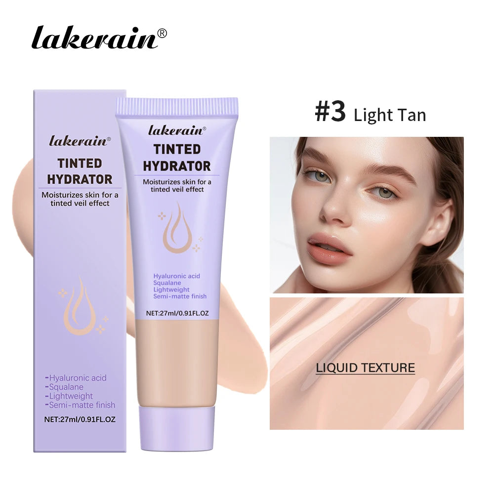 Tinted Hydrator Buildable Coverage Semi-matte Finish High Covering Power Cream Even Skin Tone Intense Moisturizing Makeup