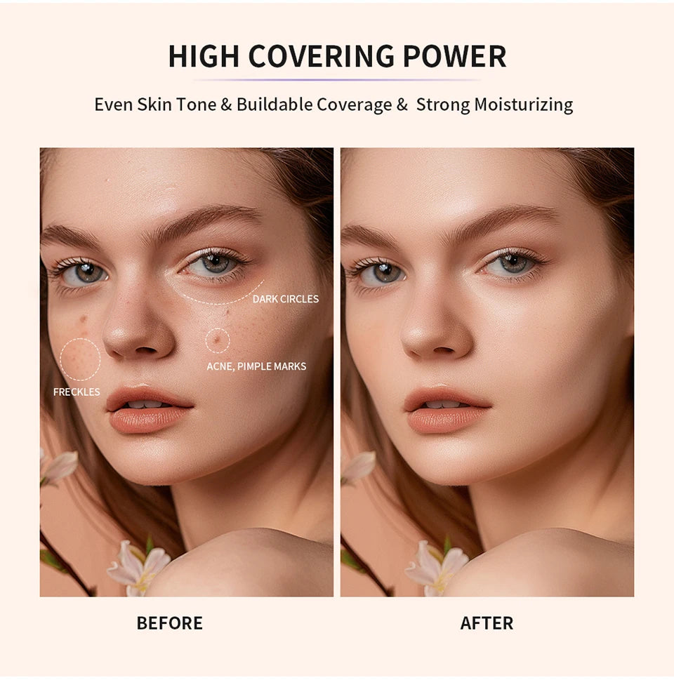 Tinted Hydrator Buildable Coverage Semi-matte Finish High Covering Power Cream Even Skin Tone Intense Moisturizing Makeup