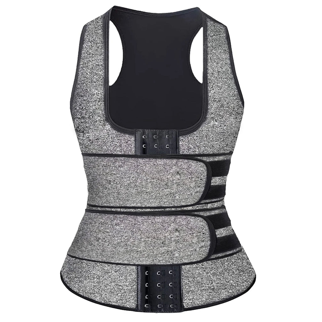 Neoprene Waist Trainer Sauna Top Women Fat burn Sweat Sauna Vest for Weight Loss Abdomen Slimming Shapewear Trimmer Belt